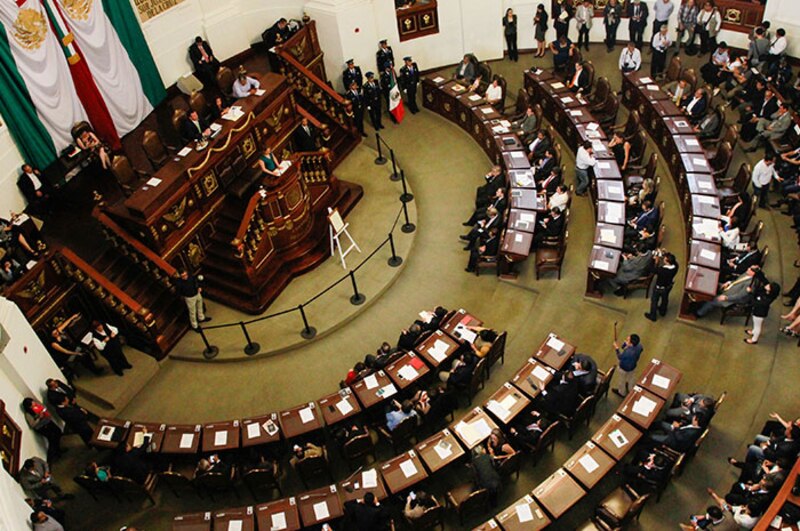 Sesión del Congreso de la Unión