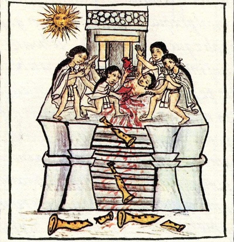 Sacrificio Azteca