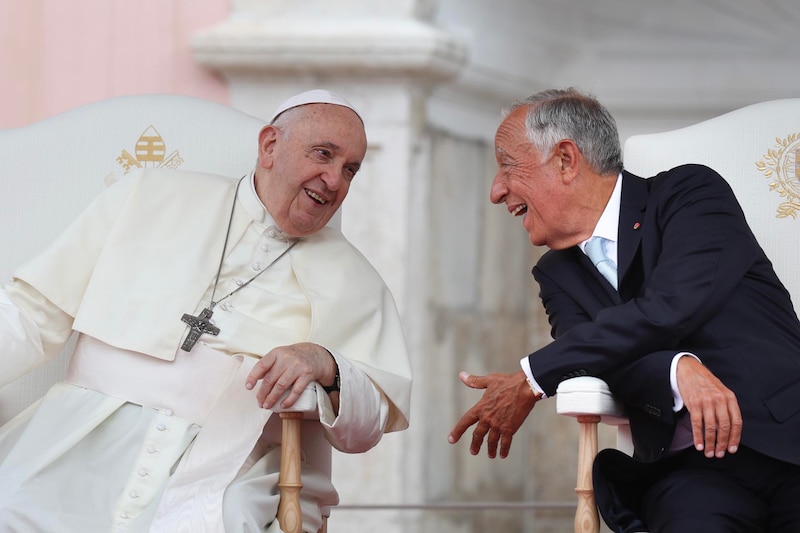 El Papa Francisco se reúne con el presidente de Italia, Sergio Mattarella