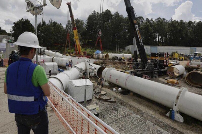 Construcción de un gasoducto
