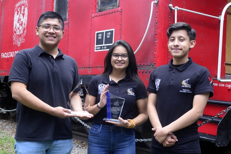 Estudiantes de ingeniería de la UPR en Mayagüez ganan competencia nacional de diseño de puentes de acero