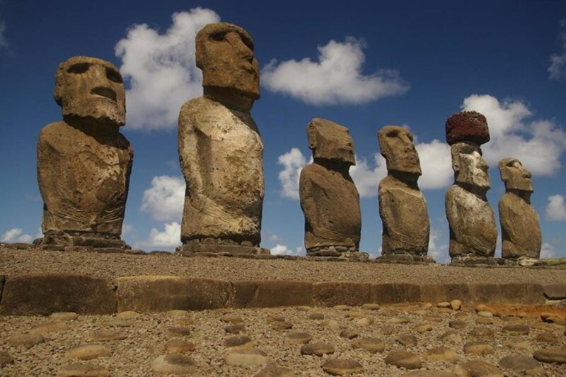 Los Moai de Isla de Pascua