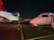 Choque de aviones Delta; colisionaron en la pista del aeropuerto de LaGuardia de NY