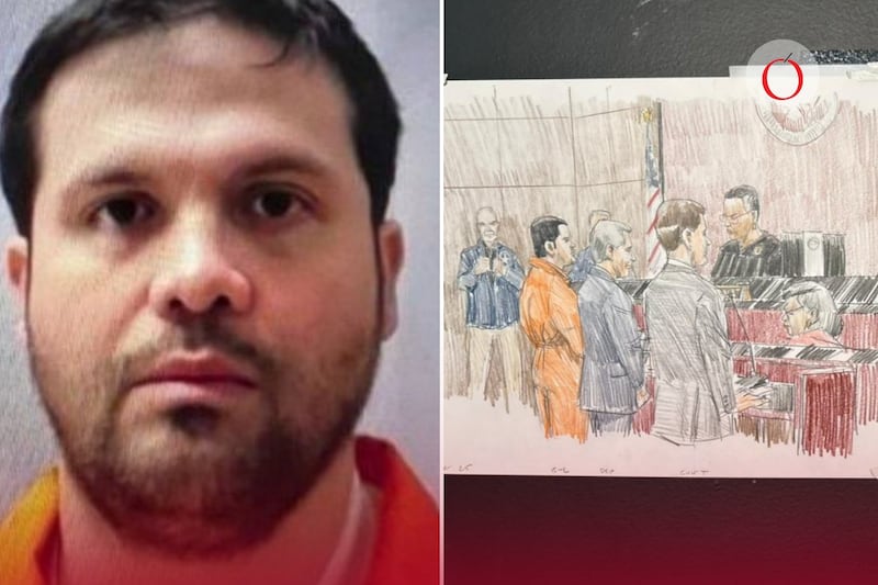 Audiencia dónde Joaquín Guzmán López se declaró culpable en EU