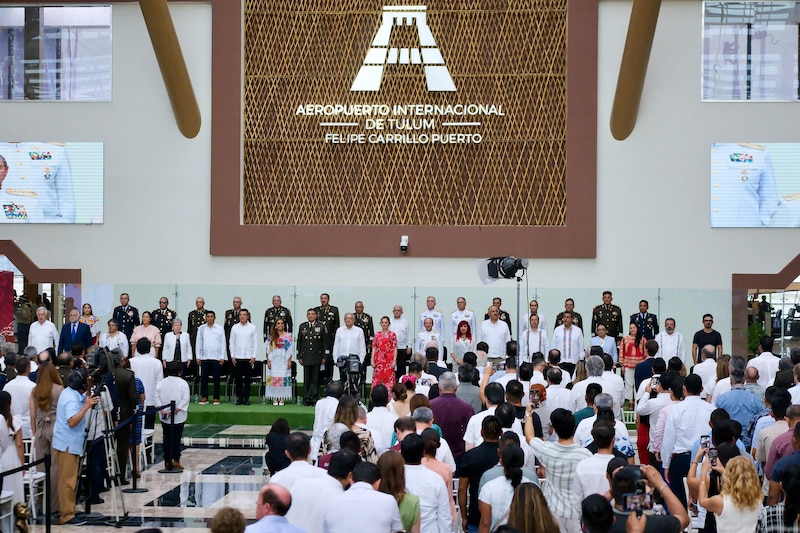 Inauguración del Aeropuerto Internacional de Tulum