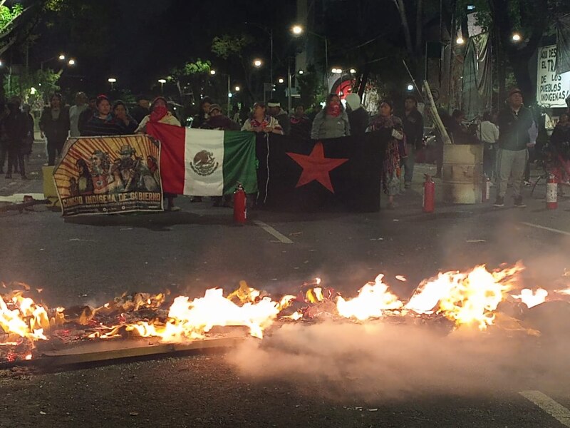 Protesta en México