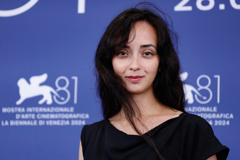 La actriz española María Pedraza en el Festival de Cine de Venecia