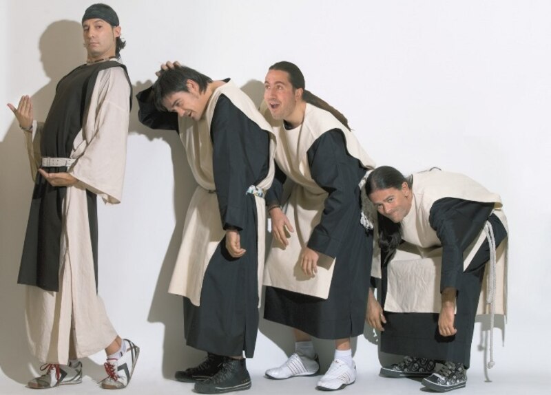 Los cuatro monjes