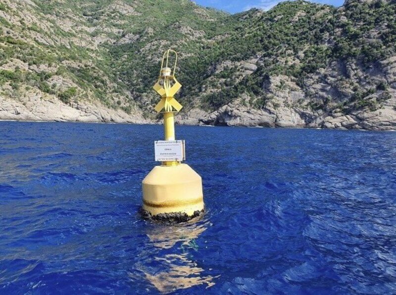 Boya de señalización marítima