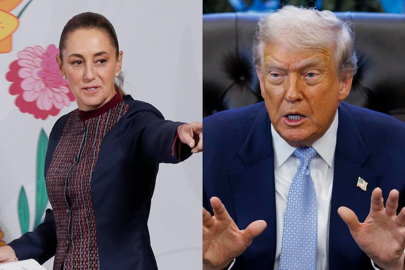 A pesar de la insistencia de Donald Trump con combatir a grupos del crimen organizado con fuerza militar, la presidenta señaló que su gobierno nunca solicitará la intervención de Estados Unidos.