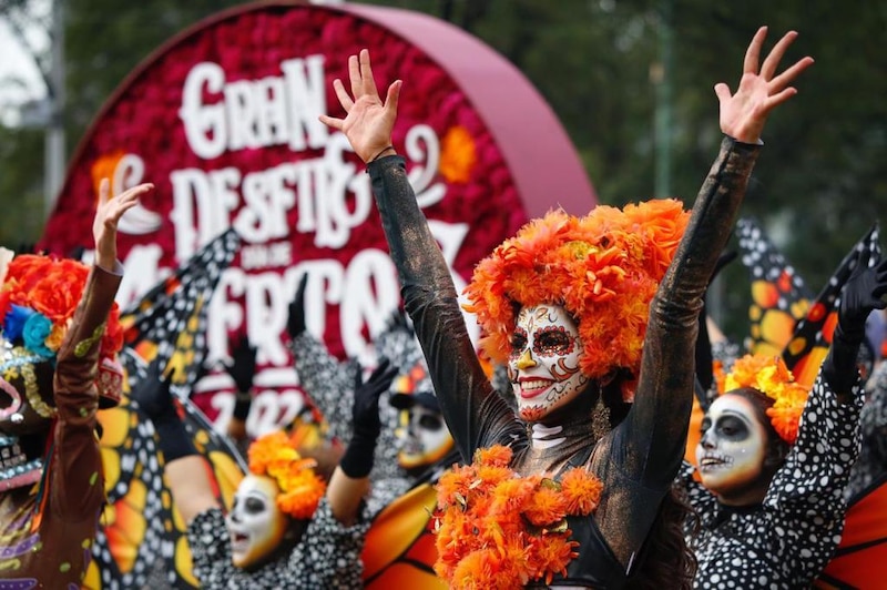 Desfile de Día de Muertos en la Ciudad de México