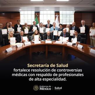 Secretaría de Salud fortalece resolución de controversias médicas