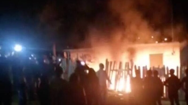 Incendio en una casa