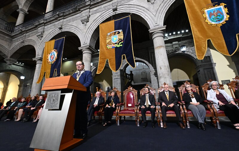 Rector de la UNAM encabeza ceremonia de entrega de Cátedras Extraordinarias