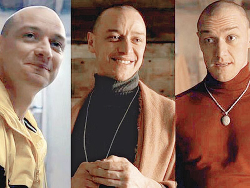 James McAvoy luce su nuevo look con la cabeza rapada