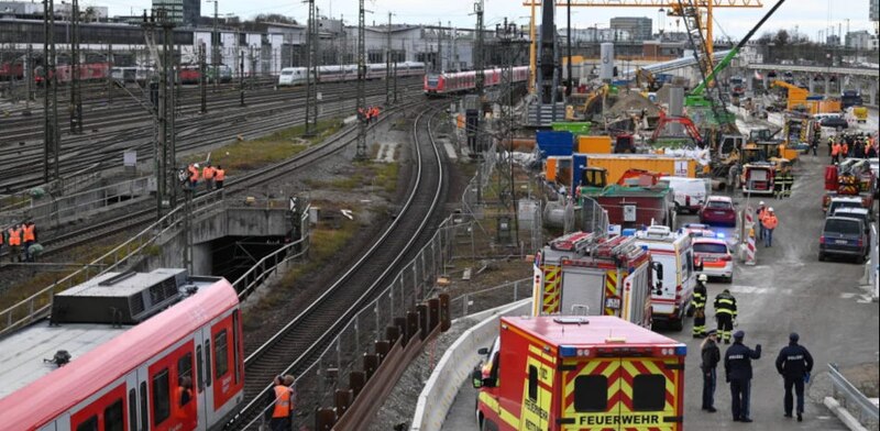 Accidente de tren en Alemania deja varios heridos