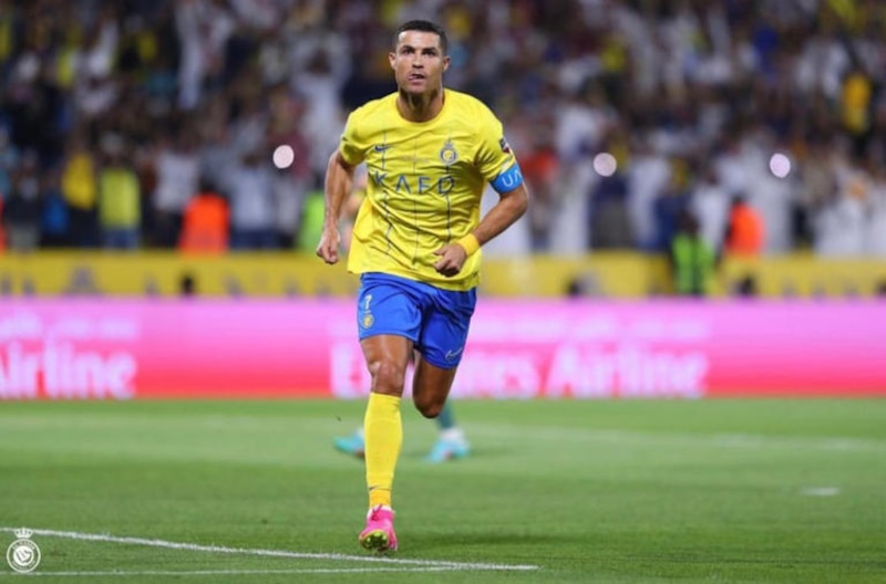 Cristiano Ronaldo celebra un gol con el Al-Nassr