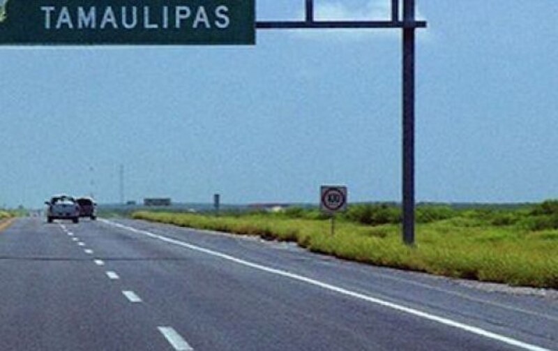Carretera en Tamaulipas