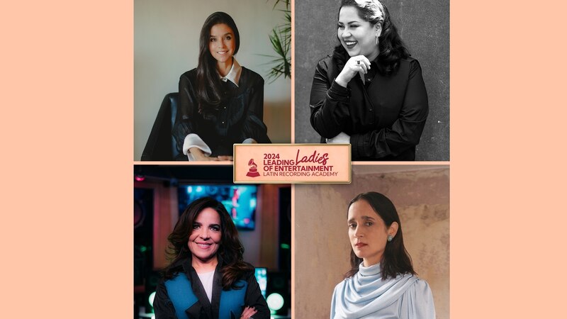 Mujeres líderes en la industria de la música latina