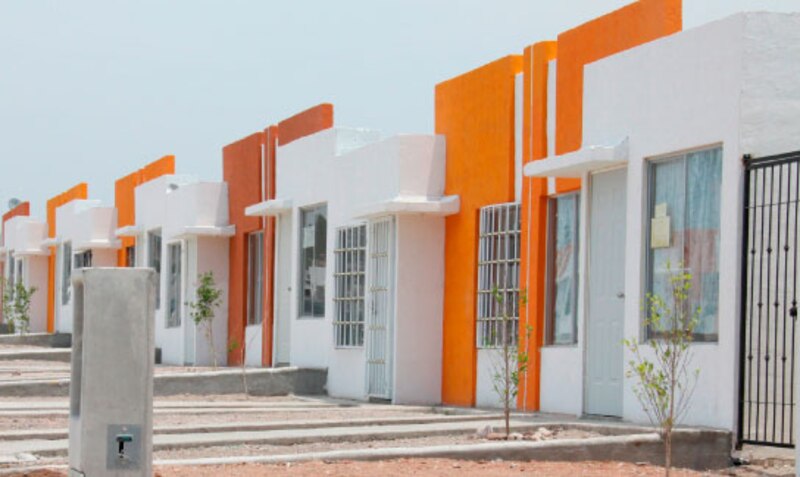 Conjunto habitacional en México