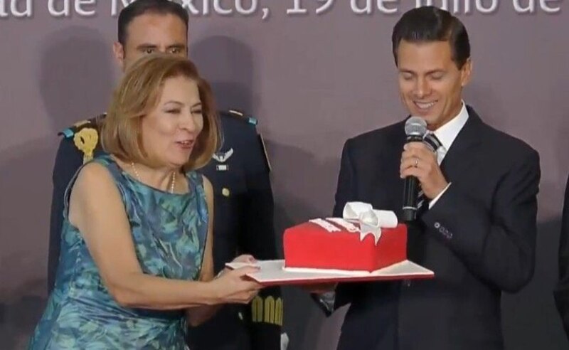 El presidente Enrique Peña Nieto celebra su cumpleaños