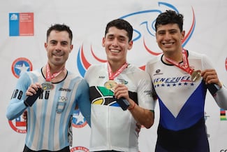 Fernando Nava y Sebastián Ruiz, campeones panamericanos en ciclismo