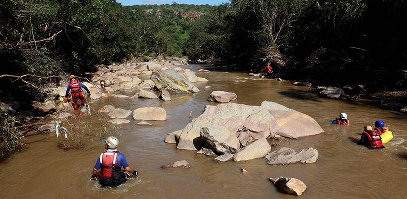 Rescate en el río