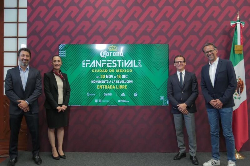 Presentación del FIFA Fan Festival en la Ciudad de México
