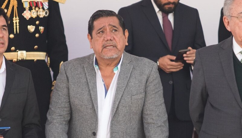 El presidente de México, Andrés Manuel López Obrador, durante una ceremonia oficial.