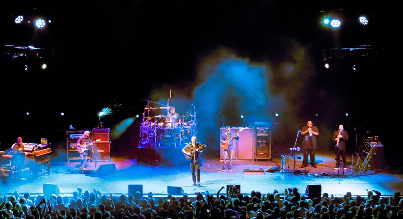 Concierto de rock en vivo