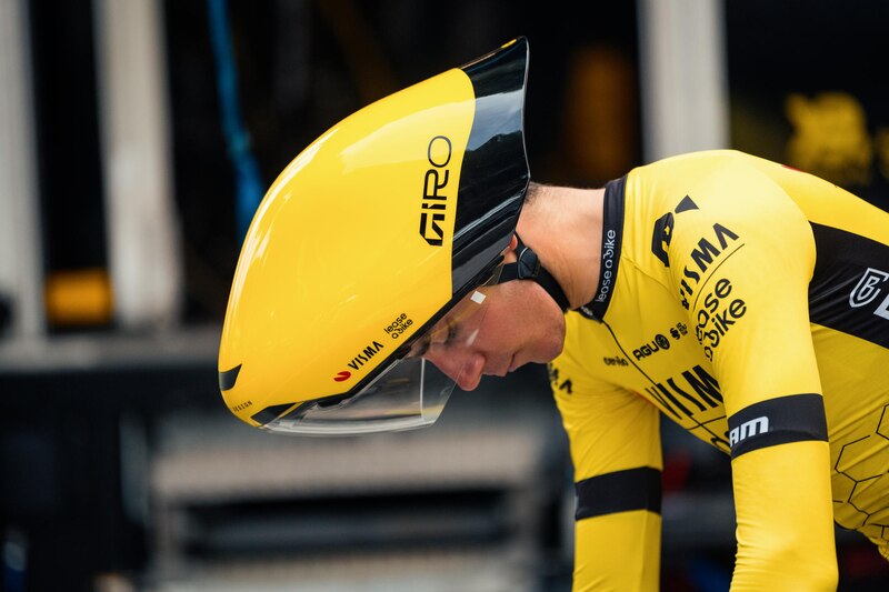 El ciclista Primož Roglič, del equipo Jumbo-Visma, durante una etapa del Tour de Francia 2020.
