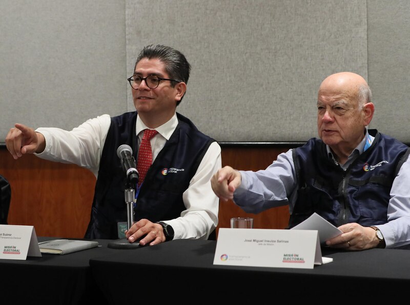 Conferencia sobre la transparencia electoral en México