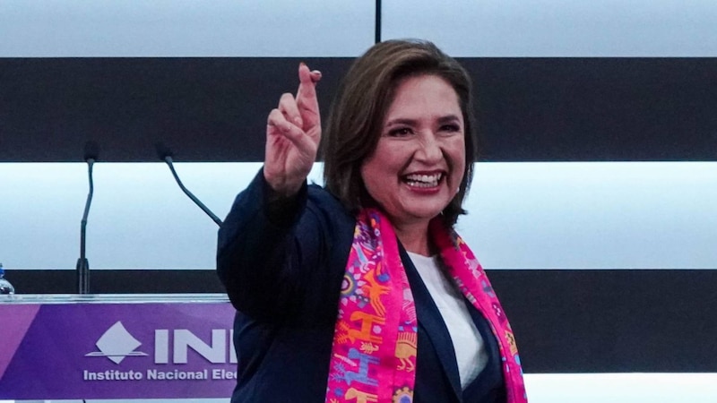 La presidenta electa de Honduras, Xiomara Castro, celebra su victoria en las elecciones generales de 2021.