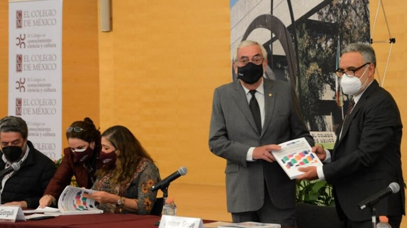 Presentación del libro "El Colegio de México: 90 años de historia"