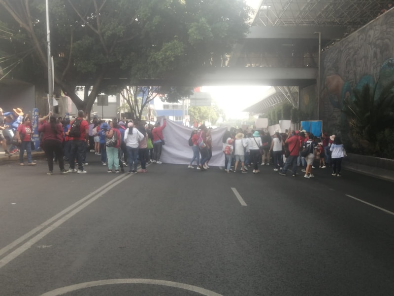 Protesta en la Ciudad de México