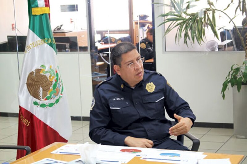El Secretario de Seguridad Pública de Guanajuato, Álvar Cabeza de Vaca, habla sobre la seguridad en el estado.