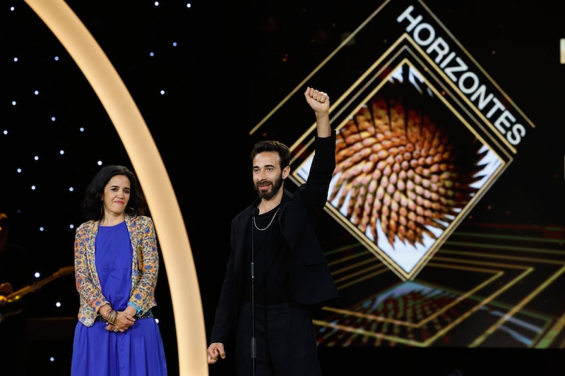 Entrega de premios en el Festival de Cine de San Sebastián