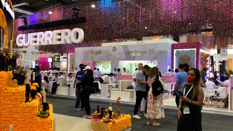 Inauguran pabellón de Guerrero en el Tianguis Turístico 2022