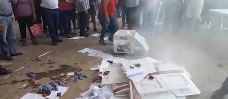 Disturbios en las elecciones de Venezuela