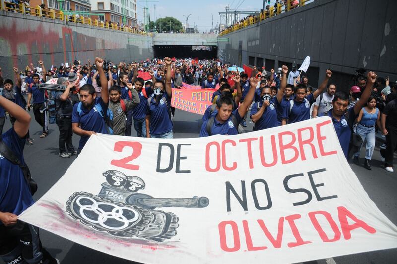 2 de octubre no se olvida