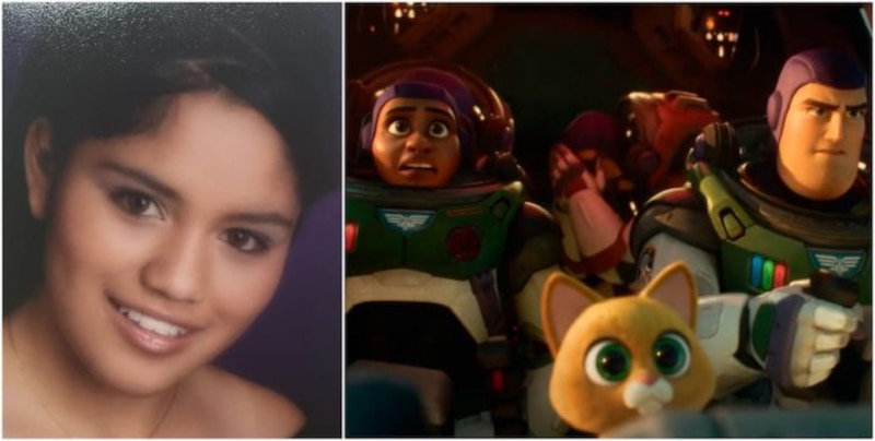 La actriz de doblaje de Buzz Lightyear, Patricia Reyes Spíndola, en su juventud