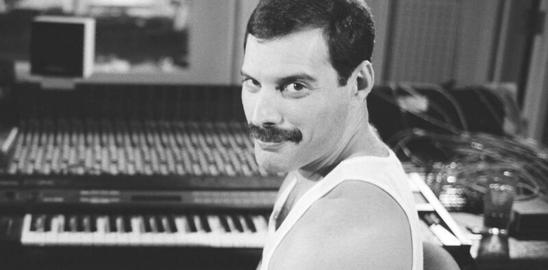 Freddie Mercury en el estudio
