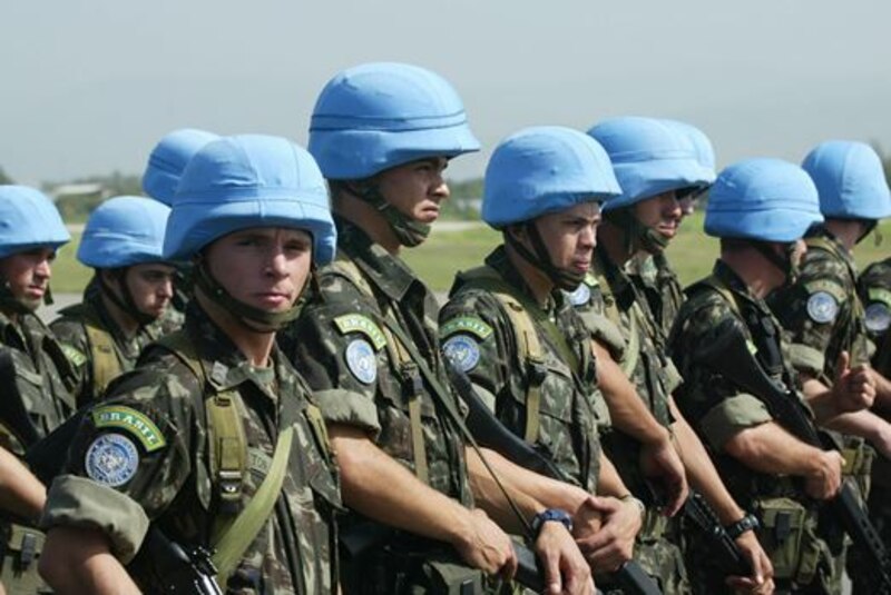 Soldados de la paz de la ONU