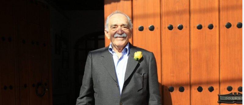 El escritor colombiano Gabriel García Márquez