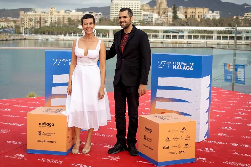 Asistentes a la alfombra roja del Festival de Málaga