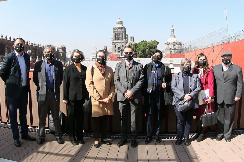 Visita del Rector de la UNAM a la ENES Morelia