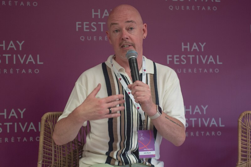John Boyne, escritor irlandés, en el Hay Festival Querétaro 2022