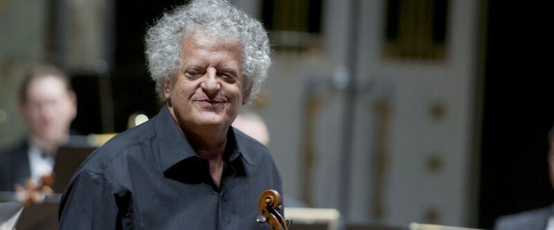 El violinista Itzhak Perlman