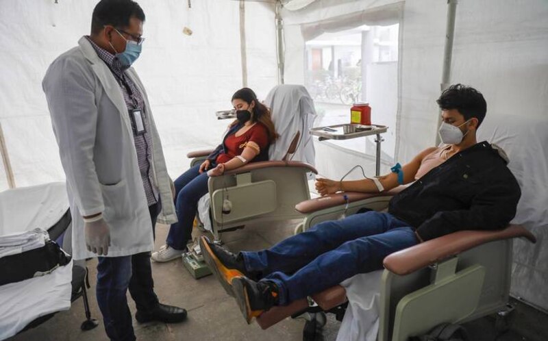 Donación de sangre