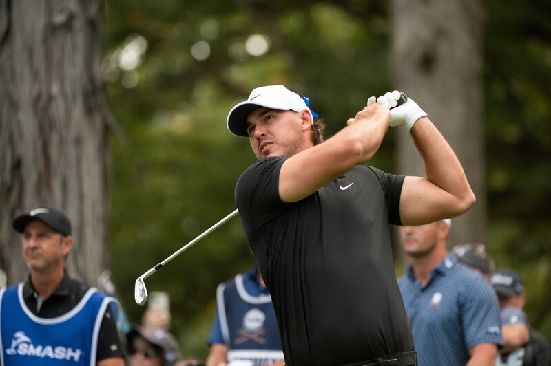 El golfista Bubba Watson en acción durante un torneo